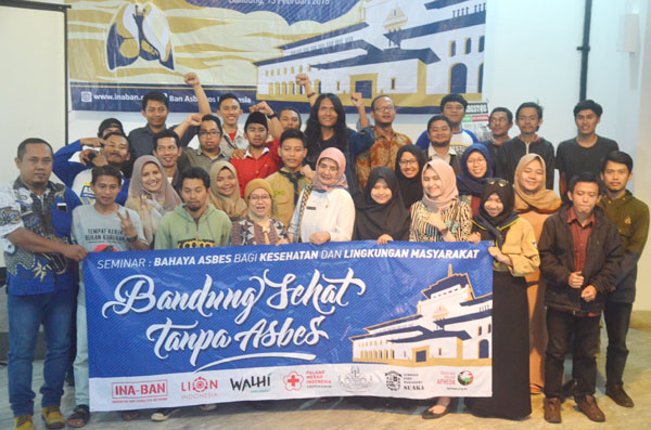 Seminar Bandung Sehat tanpa Asbes