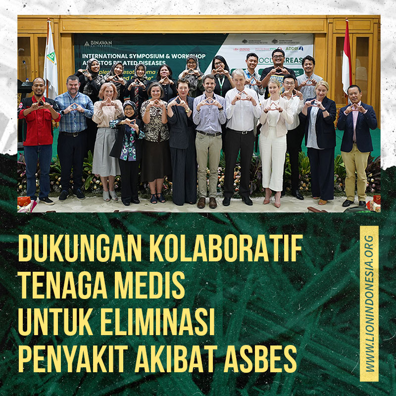 Dukungan Kolaboratif Tenaga Medis untuk Eliminasi Penyakit Akibat Asbes
