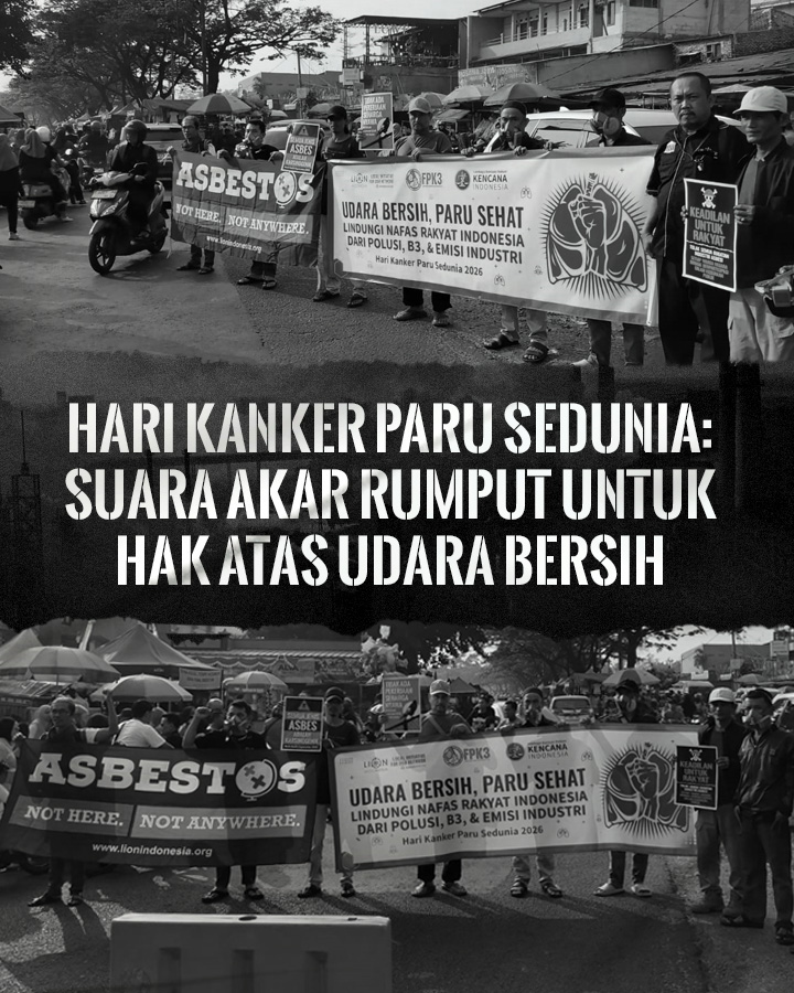 Hari Kanker Paru Sedunia: Suara Akar Rumput untuk Hak Atas Udara Bersih
