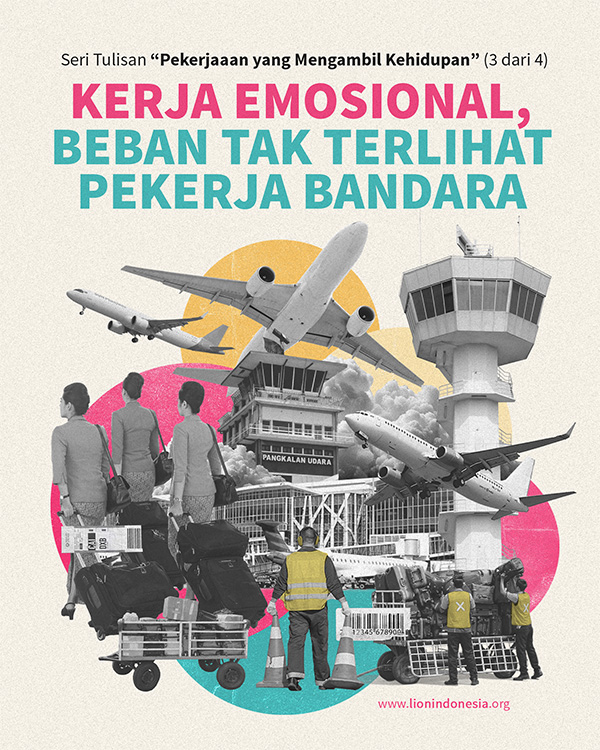 Kerja Emosional, Beban Tak Terlihat Pekerja Bandara